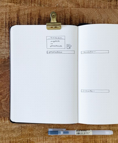 The more margin in your bullet journal the better.